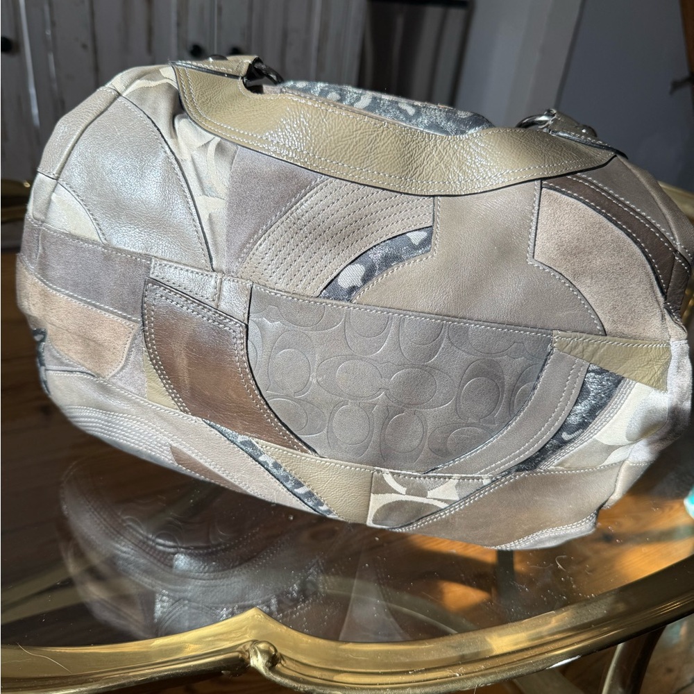 💥 Coach Gray Shoulder Bag 💥 bought approx 2010